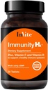 Povabite Health Immunity HxTM - podpira zdrav imunski sistem - 500 mg vitamina C, 50 μg (2000 i. e.) vitamina D3 in 30 mg cinka - 30 tablet (2- Pack)