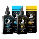Bossman Beard Oil Jelly Kit (2 Scents) - Beard Growth Softener, Moisturizer Lotion Gel with Natural Ingredients - Beard Growing Product (Magic & Gold Scents)