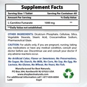 Najboljši naravni L-karnitin 1000mg & L-glutamin 1000mg