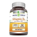 Osupljive formule Vitamin D3 v oljčnem olju 5000 i.e. dodatek 