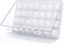 Mag mesečni tablete Organizator 28 dan tablete Box, potovalne tablete tablete Organizator, velike 4 tednov 1 mesec tablete primeri prah-proof vsebnik za tablete/vitamin/ribje olje/dodatki