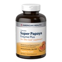 American Health Super Papaya Enzyme Plus - 360 Žvečljive tablete - After-Meal dodatek - Non-GMO - 120 Serving