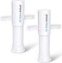 Memine EZ Bites Relief Sesalno orodje - 2 Pack Bee Sting in Bite Sterch Relief Sucker, Venom Extractor za Saliva / Venom Relief, Začasna oprostitev iz Srbečica in Oteklina, Kid prijateljsko bela
