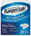 Kaopectate multisimptom Proti Diarrheal& Upset Stomach Reliever, 28 Kapleti, Bela