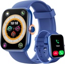 ENOMIR Smart Watch za ženske moške (Odgovor / Make Calls) Združljiv z iPhone/Android/Samsung, Alexa vgrajena, [1.91" HD zaslon] Vodoodporna Fitness Watch s srčnim utripom/SpO2 Monitor (modra)