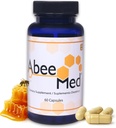 Kapsule AbeeMed Bee Venom - Naravni Apitoksin Dodatek w/Manuka Med - Vnetje in podpora za mobilnost, Joint & Muscle Neugodje - Podpora Sprains, Bruises in Sevi - 60 Count (30 strežajev)