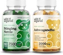 Gozdna in organska kopriva Korenine Gumies & Ashwagandha Gumies