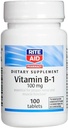 Rite Aid Vitamin B-1 (Thiamin), 100 mg - 100 tablete 