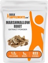 BulkSupplements.com Marshmallow korenski ekstrakt v prahu - Marshmallow korenski dodatek, Zeliščni dodatek - Gluten Free, 1.2g na Serving, 1kg (2,2 lbs) (Pack of 1)