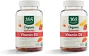 365 po celotnem trgu živil, Ekološki vitamin D3 Gummy, 160 Število (Pack od 2)