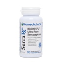Serra-RX 80.000 SPU serrapeptaza - kislo-odporna proteolitična sistemska encima, ne-GMO, Gluten Free, Vegan, podpira zdravje Sinus & Lung, 90 Veg kapsule