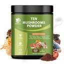 14 v 1 Gobe Powder za kuhanje kave, 8 oz Gobe dodatek z levi Mane, Chaga, Reishi, Turčija Tail, Cordyceps gobe ekstrakt prahu, itd, Gobe Mešanica za imunomožgansko energijo