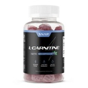 Sladkor brez sladkorja L Carnitine 500mg Gummy - Naravne pred vadbo L-karnitine dodatek - Povečana energija, hitrejše okrevanje, povečanje presnove, Pred vadbo za ženske in moške, borovničeve arome (60 Gumies)