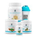 Da, lahko! Detox Plus Kit (Meal zamenjava Vanilla, Aloe Vera Ananapple) - Popoln obrok nadomestek prahu, visoko energijsko stresanje Booster, Aloe Vera Detox dodatek, Health Transformation