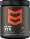 MTN OPS Yeti Predworkout Powder Energy Drink with Creatine, 200mg Kofein & BCAA z Beta Alaninom, 30-serving Tub, Black Cherry