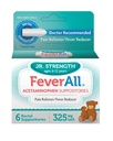 Feverall Otroci Acetaminophen Suppositories 6 Rectal Suppositories 325mg vsak bolečina Reliever / Fever Reducer. Paraben brezplačno, brez umetnih barv ali drugih konzervansov. Starost 6-12 let