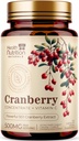 Brusnice tablete Dopolnilo 25.000mg - Sveže brusnice Enakovreden izvleček prahu z vitamini C & E - Sečnina Tract Health Support, Cran Berry Fruit, Sugar Free Formula, Ustekleničen v ZDA - 120 kapsul