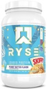RYSE naložen Beljakovinski prah - Peanut Butter - 25g izolat sirotkinih beljakovin in koncentrat s prebiotičnimi vlakni in MCT - Nizki ogljikovi hidrati, nizek sladkor, prebavni - 27 Serving / 2 lb Tub