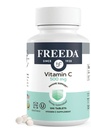FreeDA Vitamin C - Vegan Vitamin C 500mg - Košir - Močna antioksidant Imunska podpora - Enostavno požiranje Vitamin C Tablete kot Askorbinska kislina - Čisti vitamin C 500 mg - VIT C dodatek (100 število)