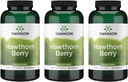 Swanson Hawthorn Berry dodatek - antioksidant Flavonoidi (250 kapsul, 565 mg vsak) 3 pakiranja