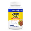 Enzymedica Digest Gold + probiotiki, 2-v-1 Formula za Gut Health, Prebavne encime in 1 milijarda aktivnih probiotičnih kultur, 180 število (FFP)