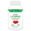 ML Natural Natural Lycopen 30 mg 120 Zelenjavne kapsule. Antioksidant in imunosupresivna podpora, kardiovaskularno zdravje in prostatno zdravje, Certified NSF in cGMP- Compliant, Tested