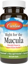 Carlson - Prav za Maculo, klinično dokazano, da podpirajo zdravje vida, makularno zdravje, Blue Light Protection & Eye Function, 60 Softgels