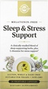 Solgar Sleep & Stres Podpora, Zelenjavne kapsule, Melatonin brezplačno, Pomaga sprostiti, Pomirite se, hitro zaspite, Izboljšati kakovost spanja z Valerijan, Pasijonka, Hops, Non-GMO, 15 Serving, 30 grof
