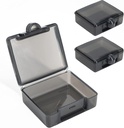 Sukuos majhne tablete Box 3 kos, Cute Travel Pill Primer prenosljiv za žepno torbico, BPA brezplačno Mini tablete Organizator za tablete Vitamin ribje olje dopolnila, Vlažno neprepustno Medicine Primer, Enostaven za čiščenje