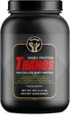 EcHAD WHEY protein Thanos - 100% izolat sirotkinih beljakovin, čokoladni mlečni napitek, 907 G (2 LB) - prehranska dopolnila