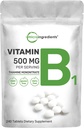 Mikro sestavine Vitamin B1 500mg na serviranje, 240 Tablete 