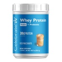 Proslavite vitamine Rebuilding Protein Powder s probiotiki in prebiotiki - 20g sirotkinega izolata proteinov, visoke vlaknine, za bolnike po bariatrični kirurgiji - Iced Macchiato (15 Servings)