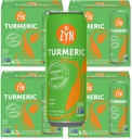 ZYN Kurkum Wellness Drink (24 Pack), Mango Lychee aromatiziran kurkumin pijačo s črnim poprom, brez dodanega sladkorja, nizko Carb & nizko kalorično pijačo, čista alternativa