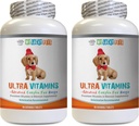 k9 Moč Imunski Dog - Dog Ultra Vitamini - Veterinarski Priporočeno - Imunska podpora - Kožne oči in Kost Podpora - Dog Vitamin Chews - 2 steklenici (180 Zdravljenja)
