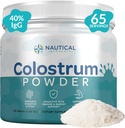 Pure Colostrum Powder 130g, 40% IgG, 65 Serving 