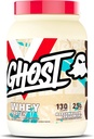 GHOST Whey Protein Powder, Marshmallow Žitno mleko - 2LB, 25G beljakovine Mešanica sirotkinih beljakovin - ‐Post Workout Fitness & Nutrition Shakes, Smoothies, Pekanje & Kuhanje - Soy & Gluten-free