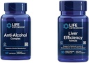 Life Extension Jetra Health Support Bundle z anti-Alkohol kompleks in Jetrna učinkovitost Formula