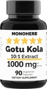 MONOHERB Gotu Kola Extract 1000 mg - 90 vegetarijanskih kapsul