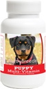 Zdrave pasme Rottweiler Puppy Dog Multivitaminske tablete 60