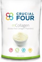 Ključna štiri - mCollagen (Fass Fed Kolagen Peptide Powder) – Aminokisline – Kot nalašč za šport Recovery Beljakovine dopolnilo – Podpira lase, kožo, nohte in skupno zdravje - Organic and Non-GMO (16oz)