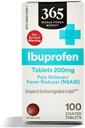 365 Dnevna vrednost ibuprofen tablet 200 mg, 100 ā