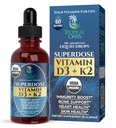 USDA Organski tekoči vitamin D3 K2 Kapljice za odrasle 