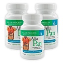 Alka•Pan (3 Pack) Najboljši proces Alkaline – Naravni prebavni dodatek – encimi trebušne slinavke z antioksidant-Rich Superfoods & Prebavne zelišča