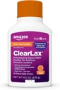 Osnovna nega ClearLax Polietilen Glycol 3350 Prašek za raztopino, oranžna aroma, osmotska odvajala, stool softener, blaži občasno zaprtje, 8,3 unča (paka po 1)