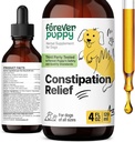 Za vedno zaprtost kužka Relief za pse - Stool Ease Dopplements - Sea Moss & Slippery Elm za digestivno zdravje - Fiber Vitamini in dodatki za zaprtje - Vse pasme in velikosti - 4 oz