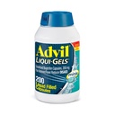 Advil Liqui-Gels minis Pain Reliever in Fever Reducer, Pain Medicine za odrasle z Ibuprofen 200mg za lajšanje bolečine - 200 Tekoči polni kapsul