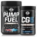 PMD Sports Ultra Pump Fuel Insanity - Pre Workout – Cherry Bombsicle (30 serviranja) Sports CG5 Premium Creatine in L-glutamin Powder (60 serviranja)
