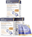 SinuAir 2,5 Gram Saline Packets - natrijev klorid s kalijem in kalcij, sol raztopina v prahu ponovno polnjenje paketi za nos namakanje stroj, 90 Packets