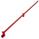 550mm Circle Compass, Velika lesno delo Compass Scriber, risalno orodje (rdeče)