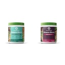 Neverjetno travnato zelena mešanica Detox & Digest: Smoothie Mix, očistite s super zelenimi praški in zelenimi mešanicami Superfood for Immune Support: Super Greens Powder Smoothie